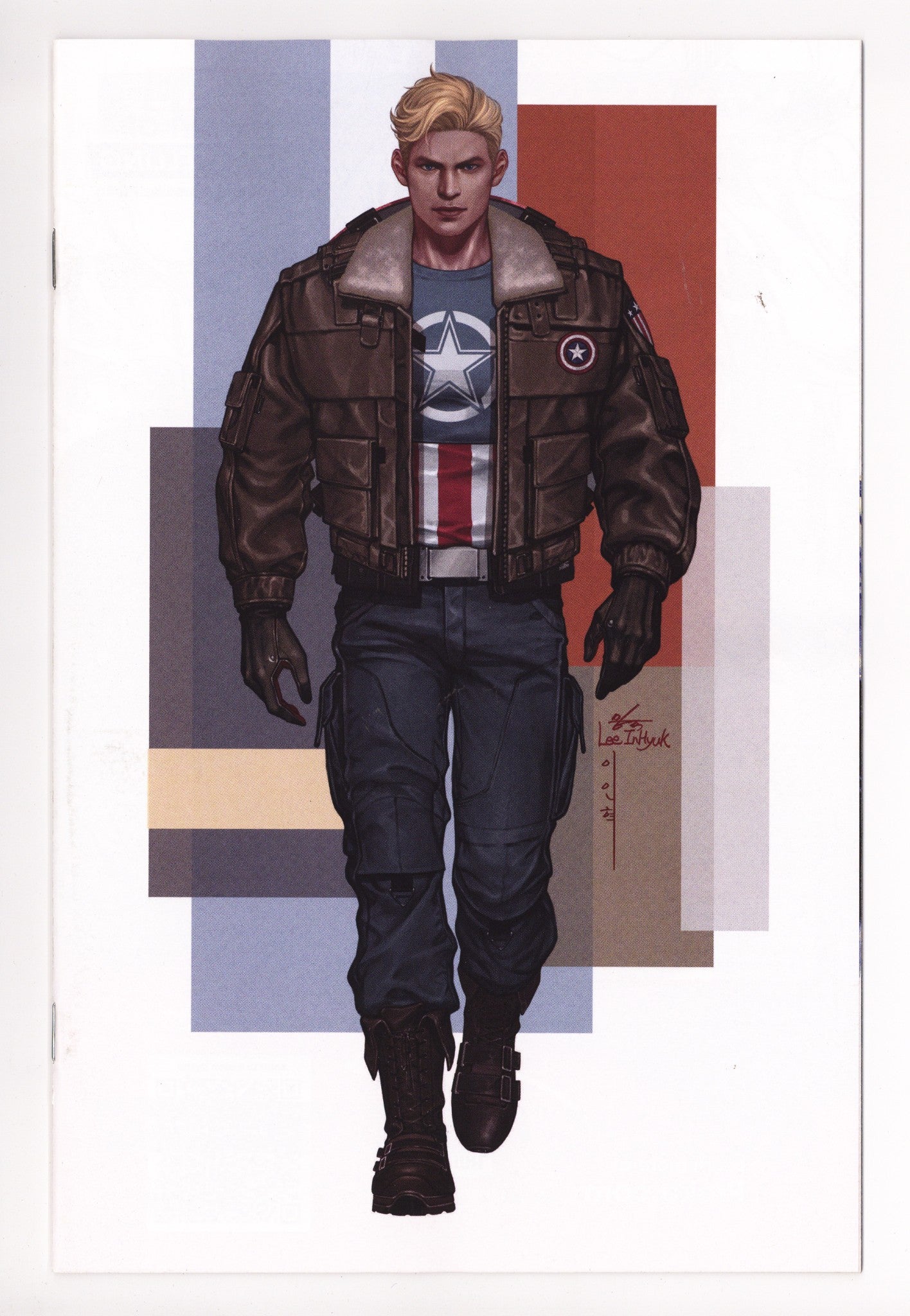 Captain America Vol 12 5 Lee Virgin Incentive NM- (2025)