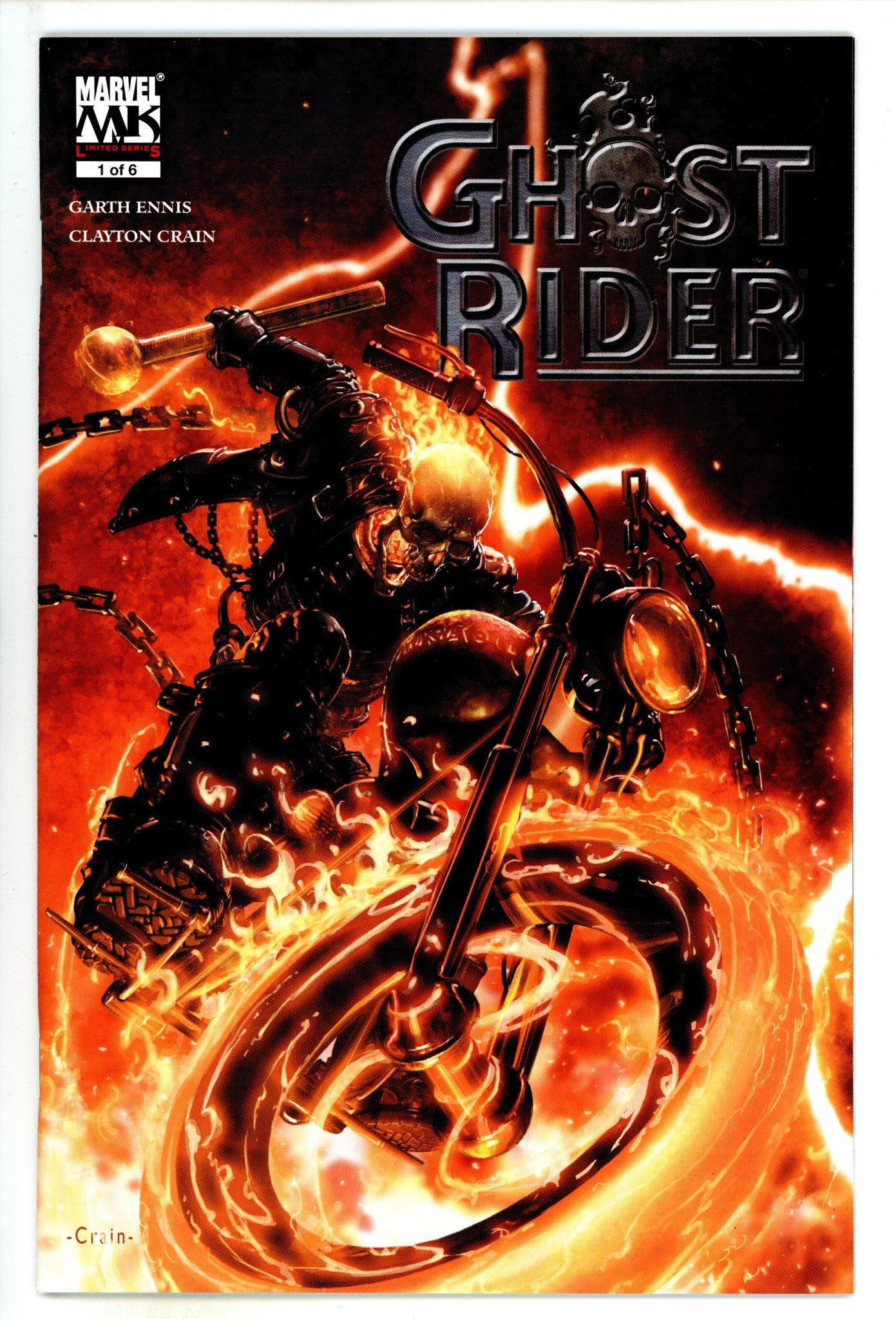 Ghost Rider Vol 4 1 High Grade (2005) 