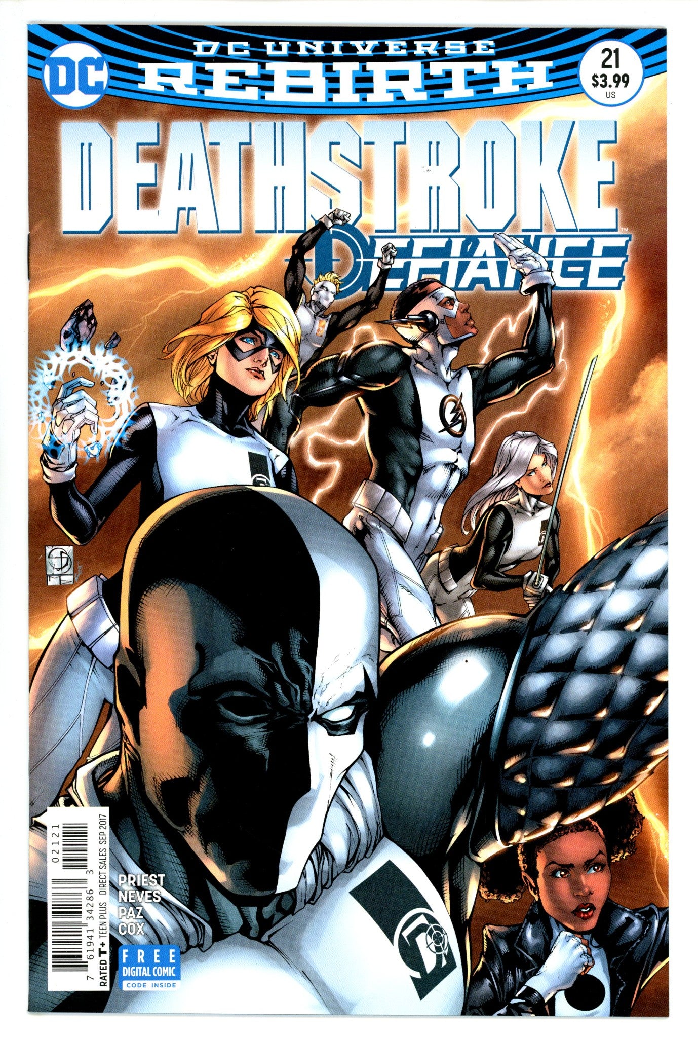 Deathstroke Vol 4 21 Davis Variant (2017)