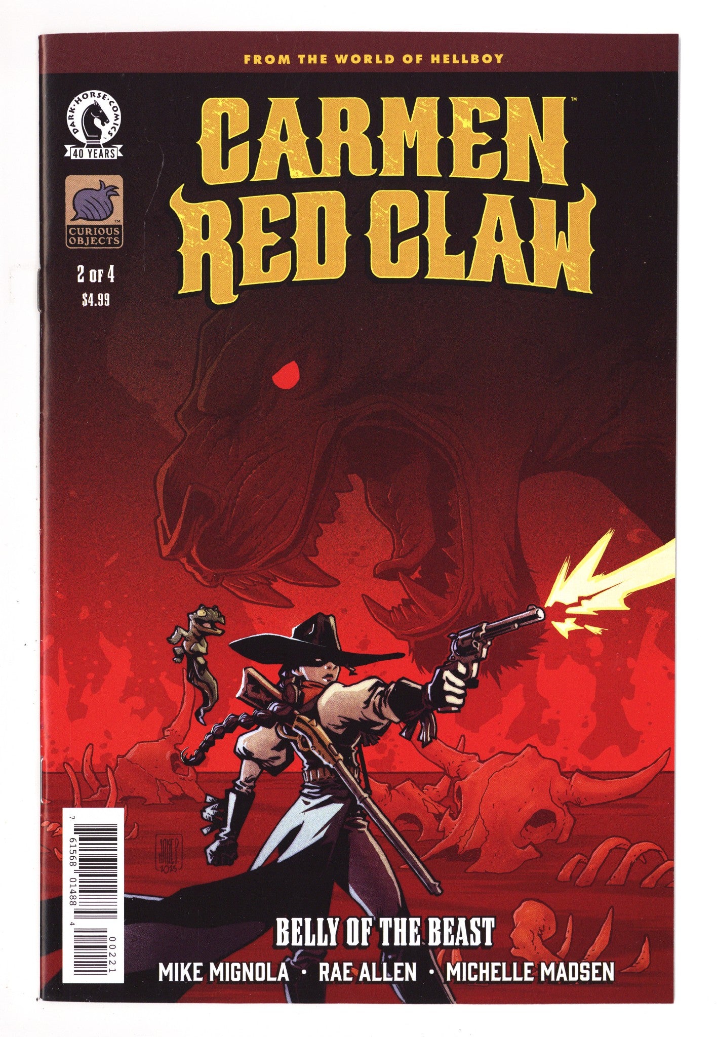 Carmen Red Claw: Belly Of The Beast 2 Parker Variant (2026)