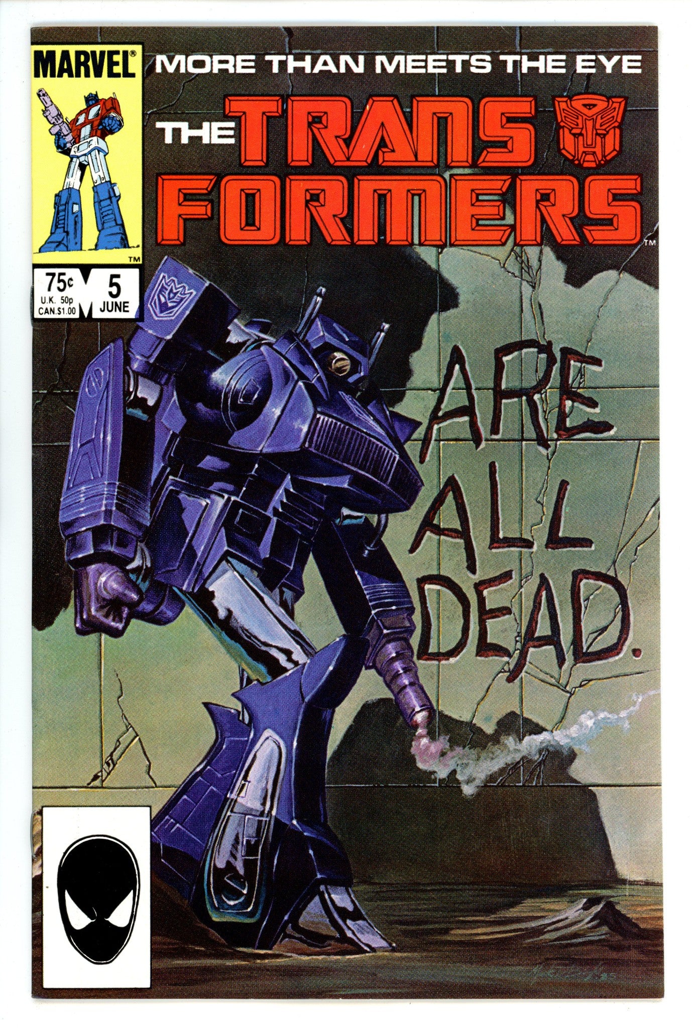 The Transformers 5 NM- (9.2) (1985) 