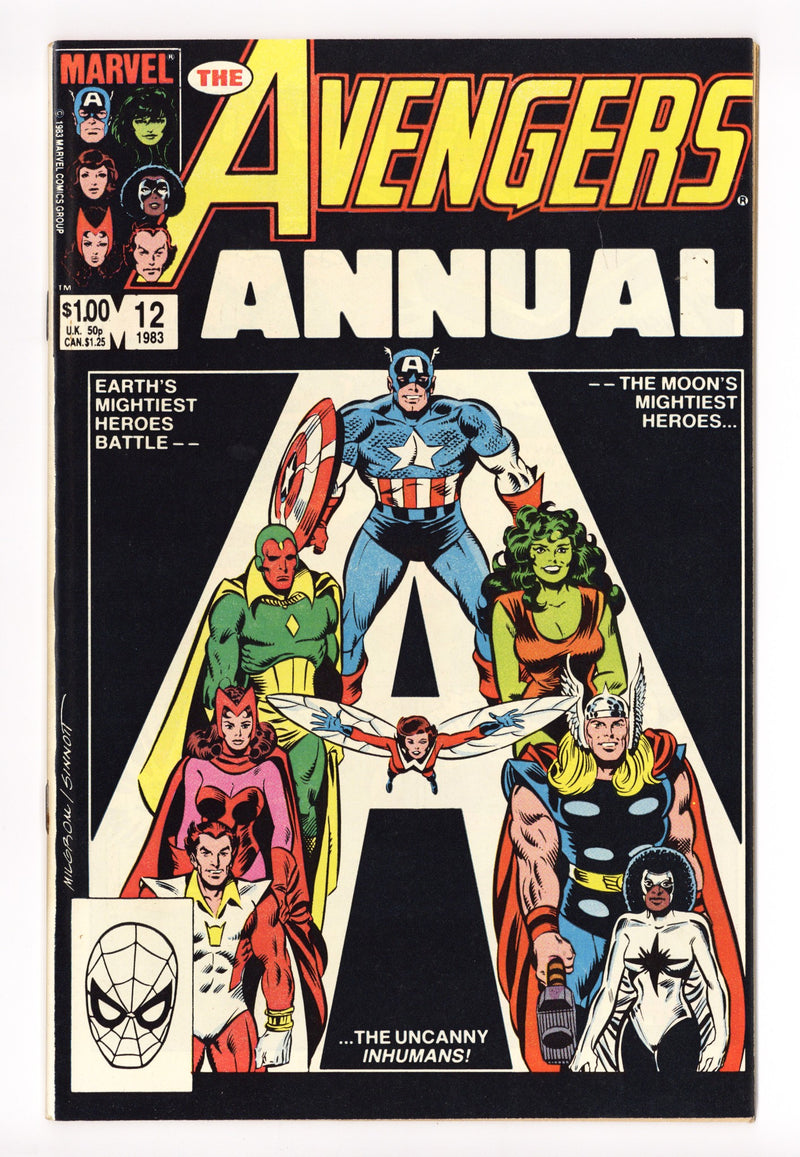 The Avengers Annual Vol 1 11 Mid Grade (1982) 