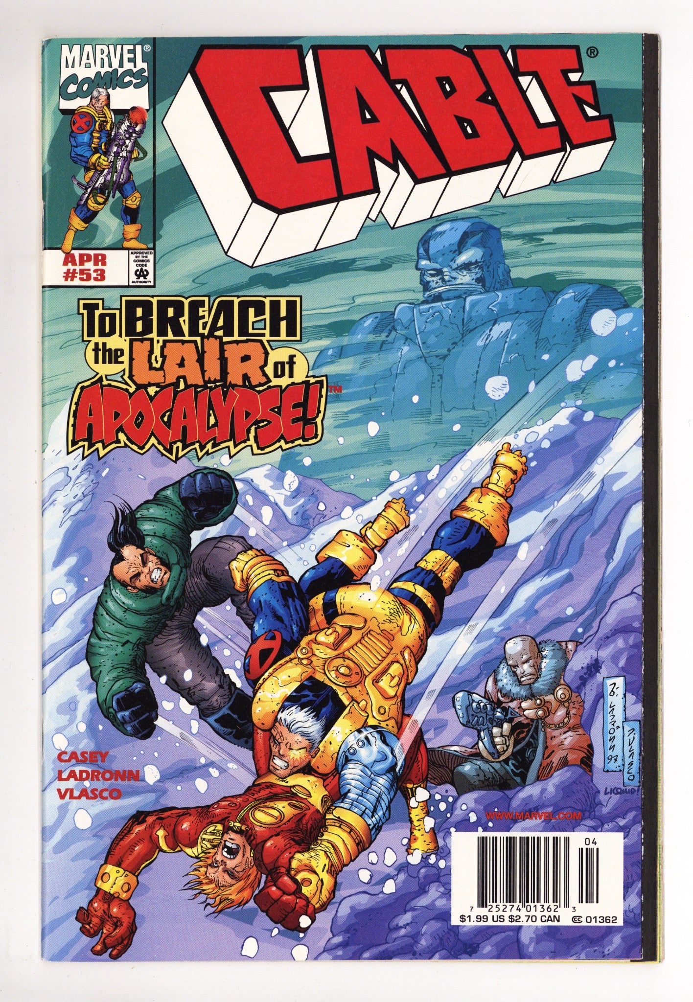 Cable Vol 1 53 High Grade (1998) Newsstand 