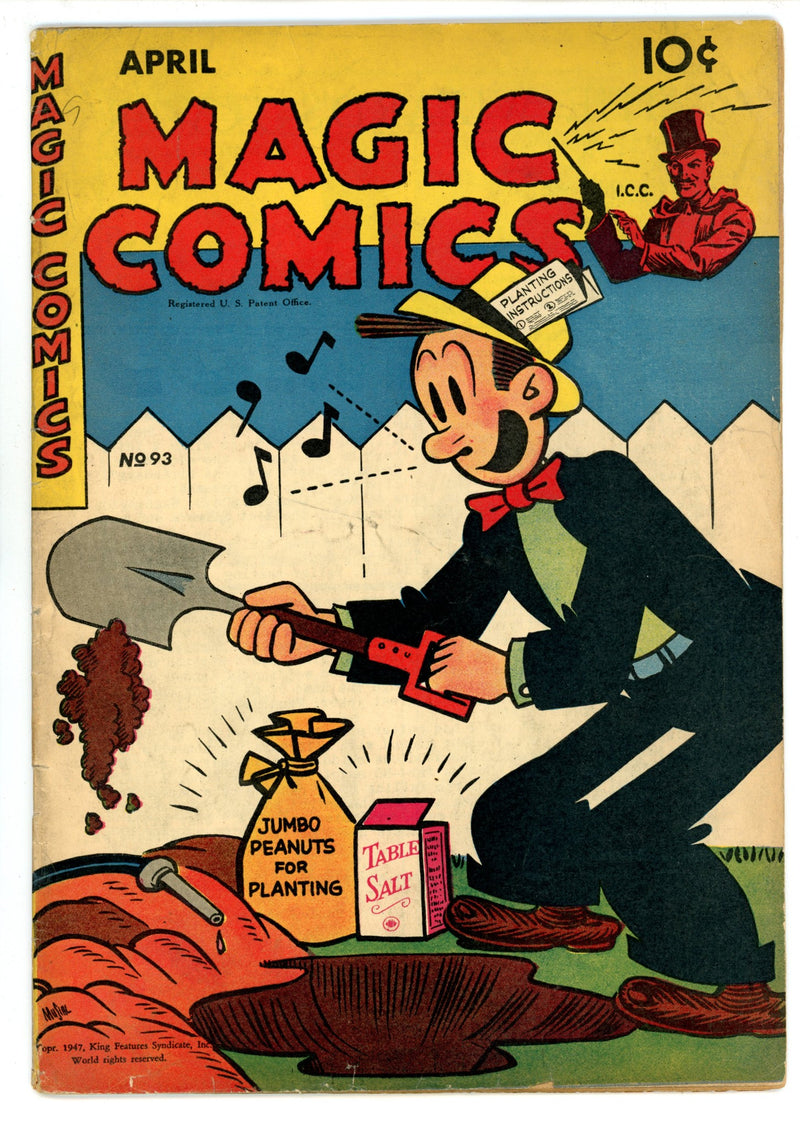 Magic Comics 93 VG (4.0) (1947) 