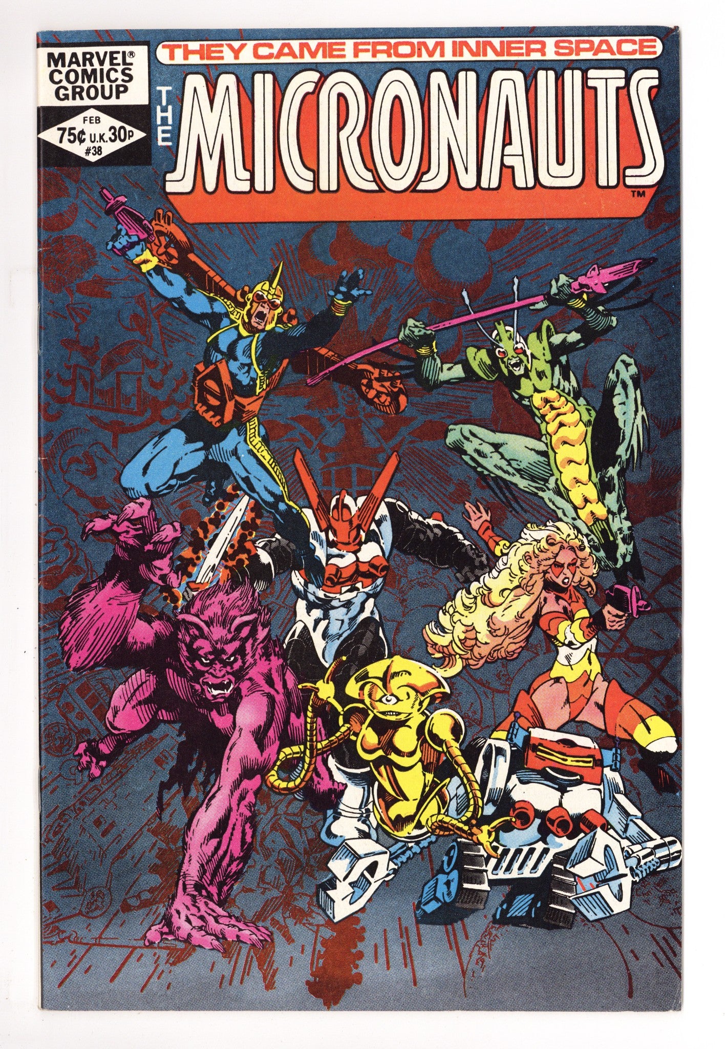 Micronauts Vol 1 38 Mid Grade (1982) 