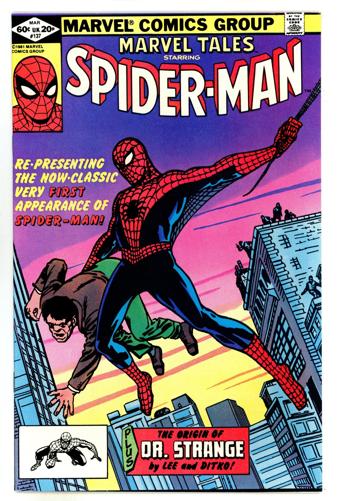 Marvel Tales Vol 2 137  NM- (9.2)  (1982)  