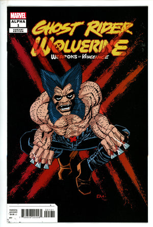 Ghost Rider Wolverine Weapons Vengeance Alpha 1 Miller Variant (2023)