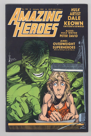 Amazing Heroes 198 VF (8.0) (1992)
