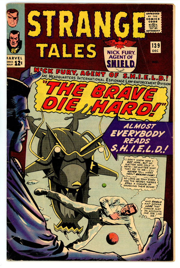 Strange Tales Vol 1 139 VG/FN (5.0) (1965)