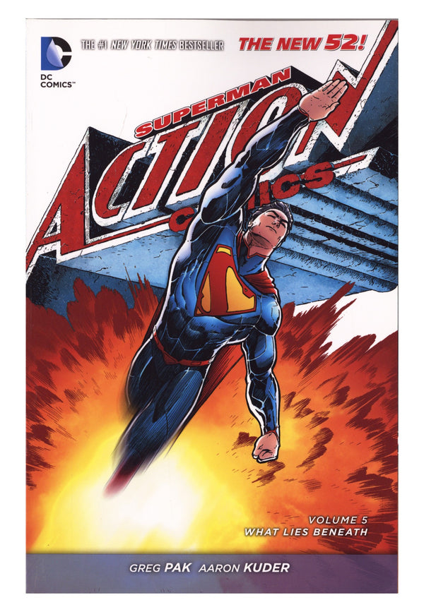 Superman - Action Comics TPB Vol 5 Mid Grade What Lies Beneath (2015)