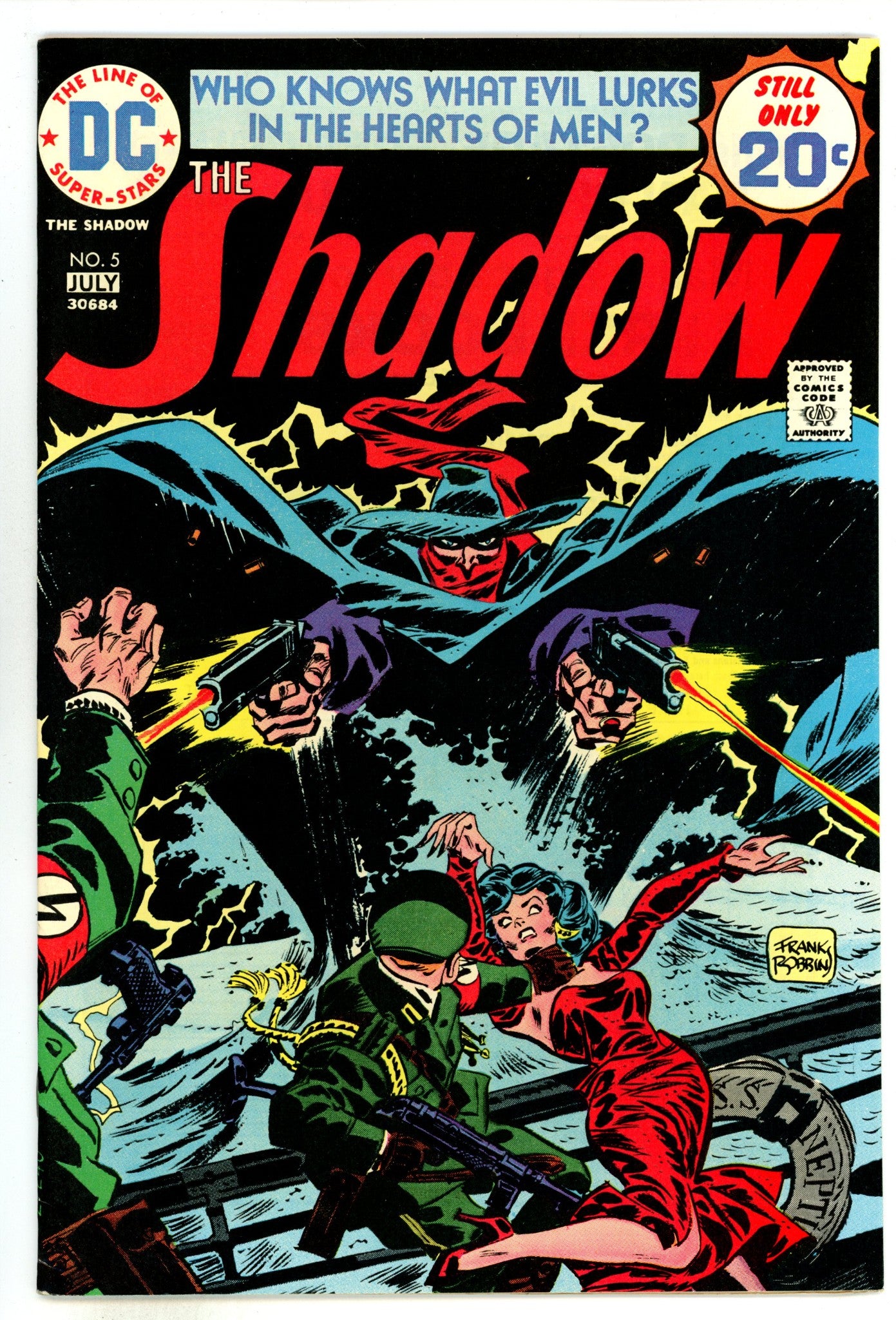 The Shadow Vol 1 5 VF+ (8.5) (1974) 