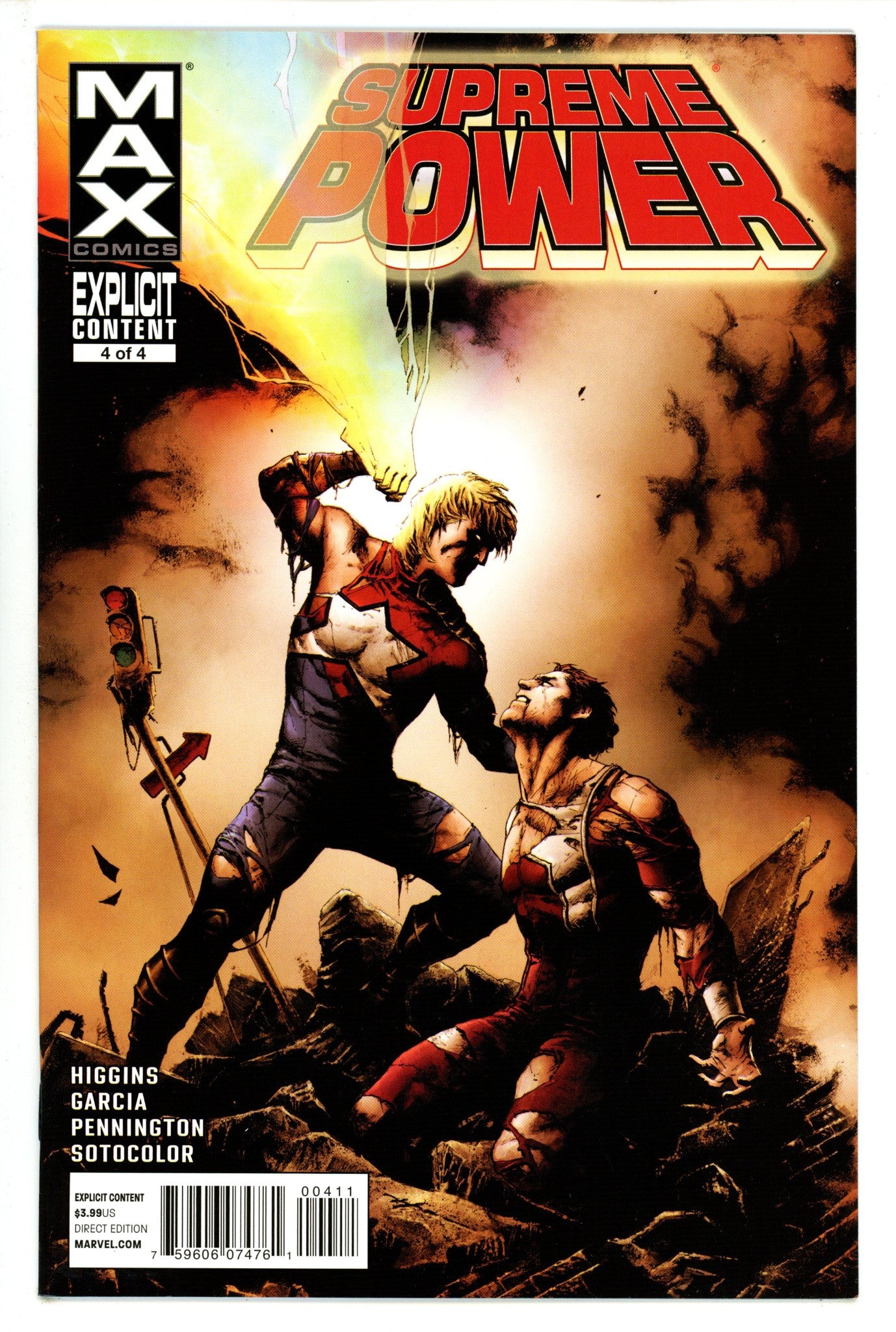 Supreme Power Vol 2 4 High Grade (2011) 