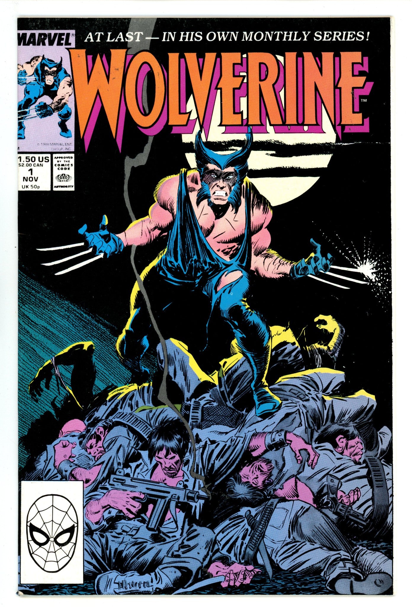 Wolverine Vol 2 1 FN/VF (7.0) (1988) 