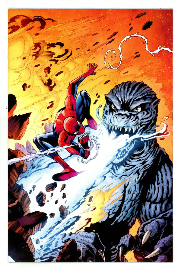 Godzilla Vs. Spider-Man 1 Campana Virgin Incentive Variant NM (2025)