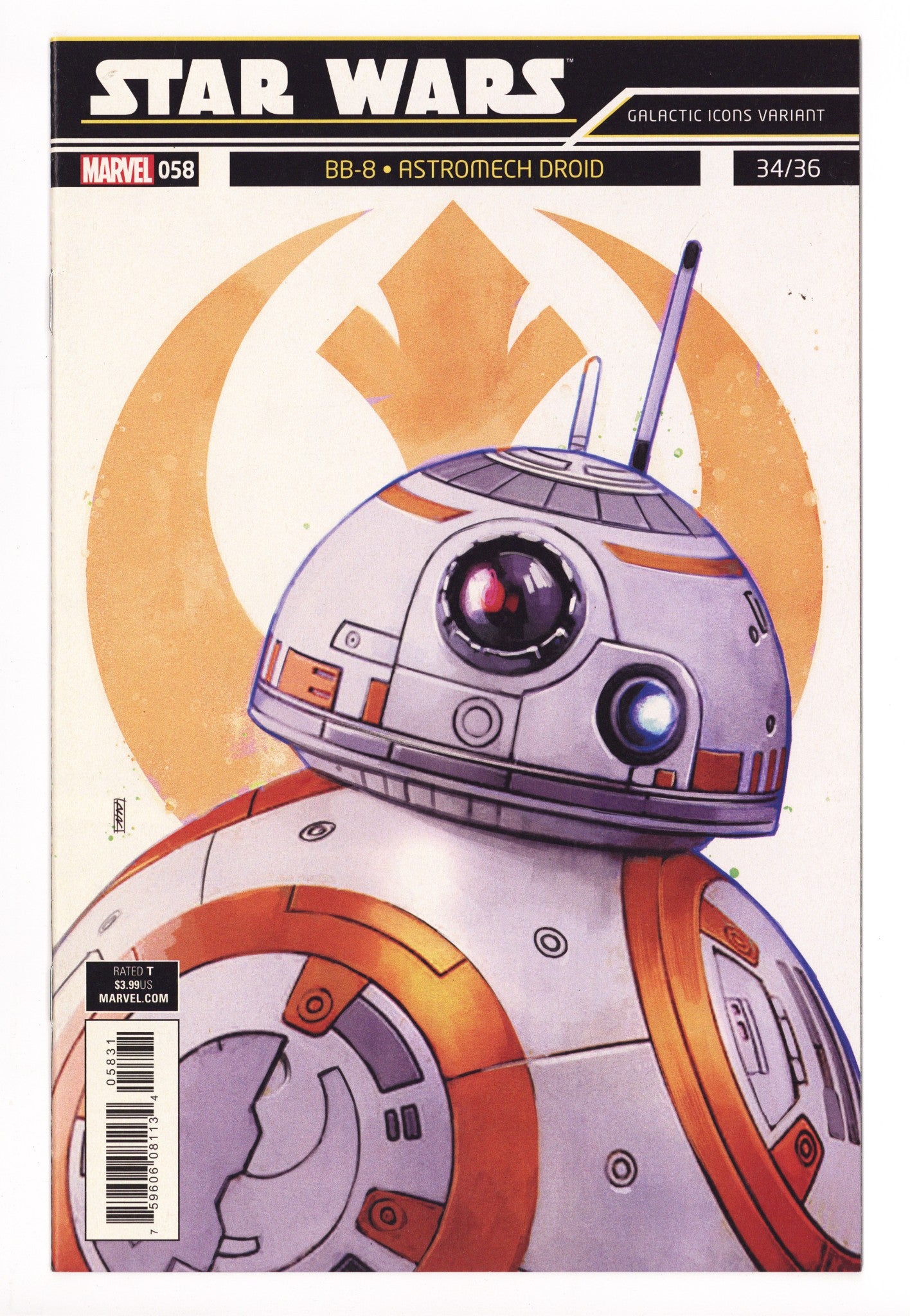 Star Wars Vol 2 58 High Grade (2019) reis Variant 