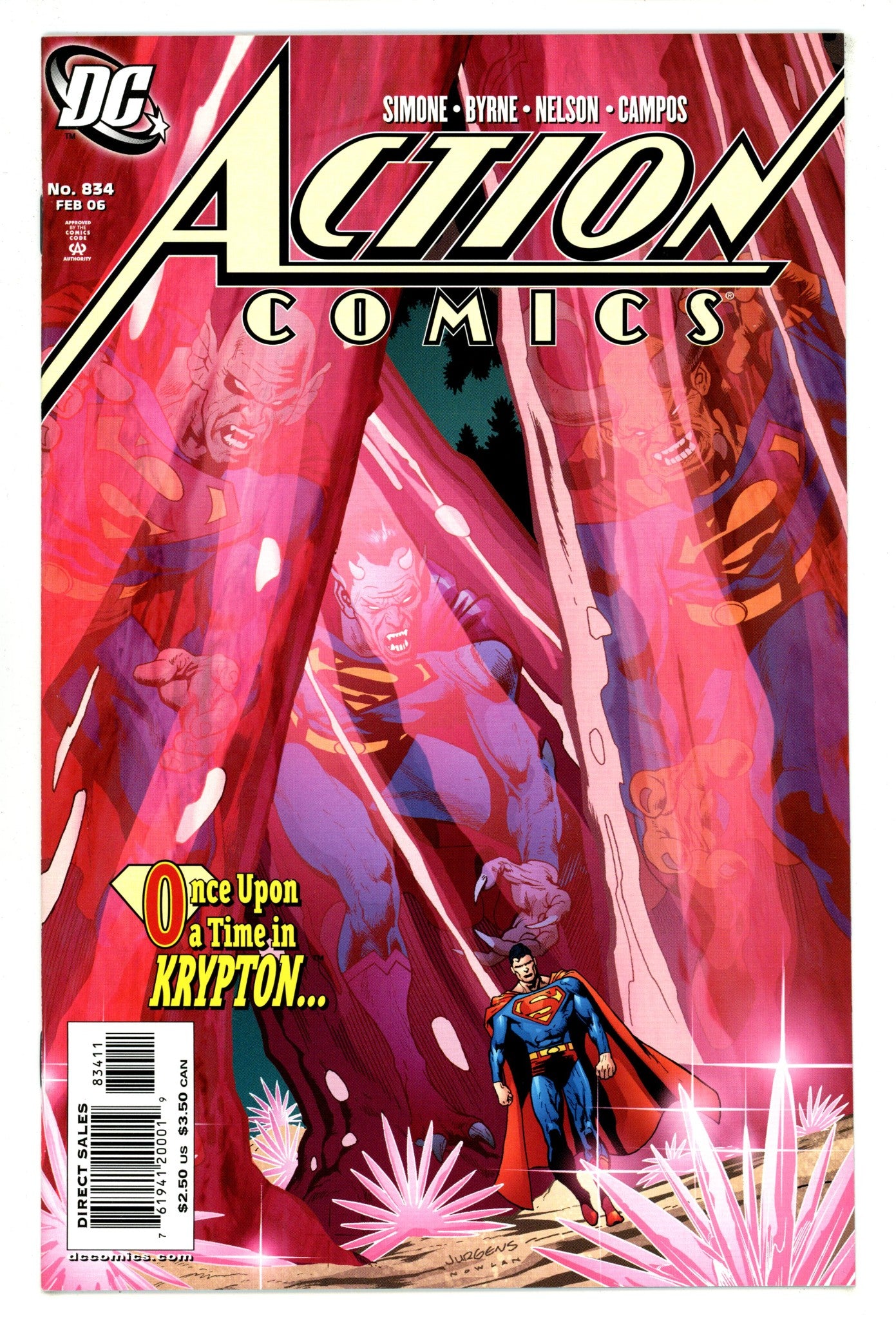 Action Comics Vol 1 834 High Grade (2006) 