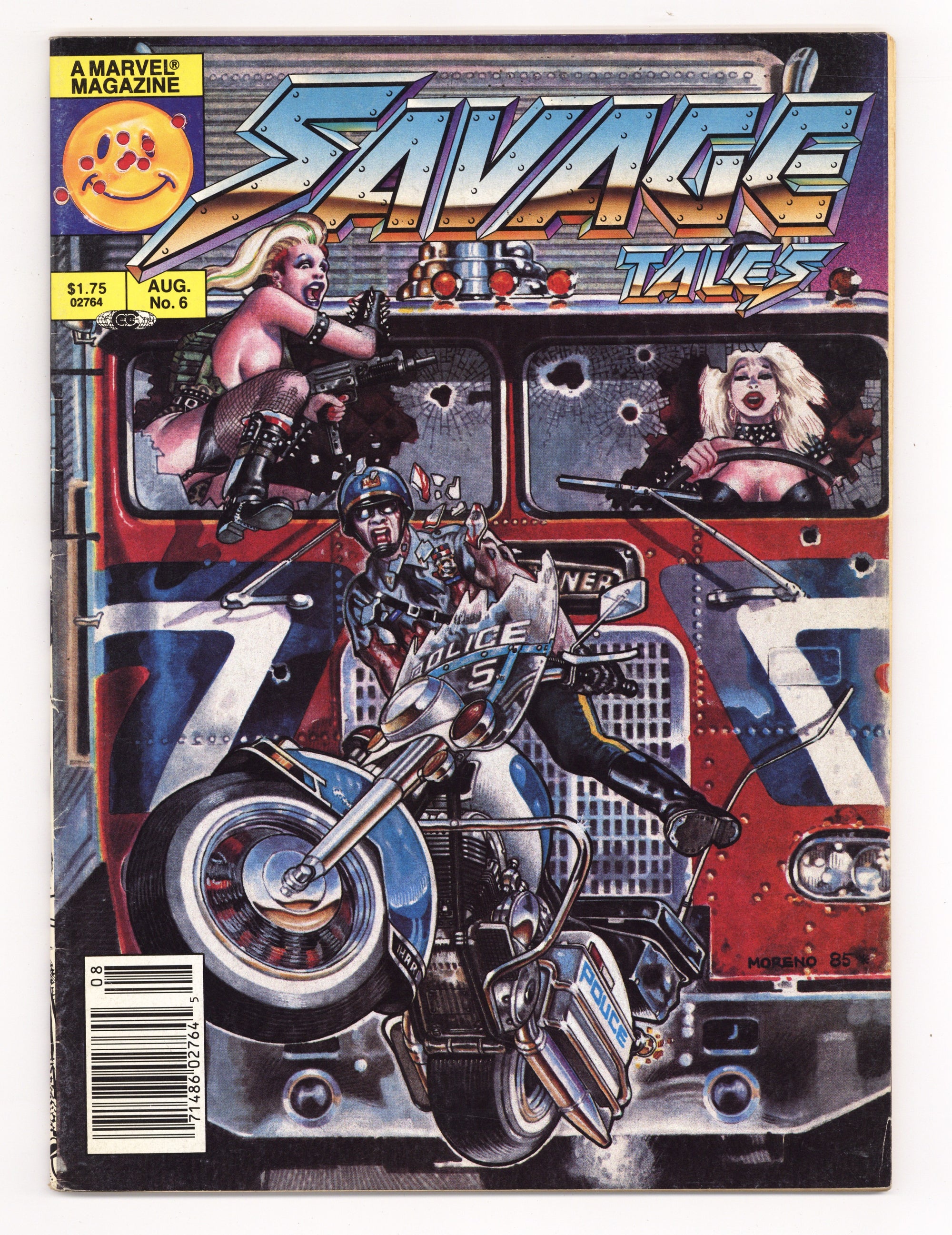 Savage Tales Vol 2 6 Low Grade (1986) 