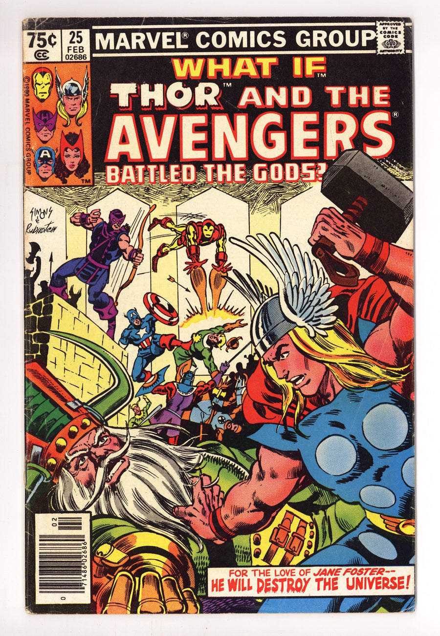 What If? Vol 1 25 Low Grade (1981) Newsstand 