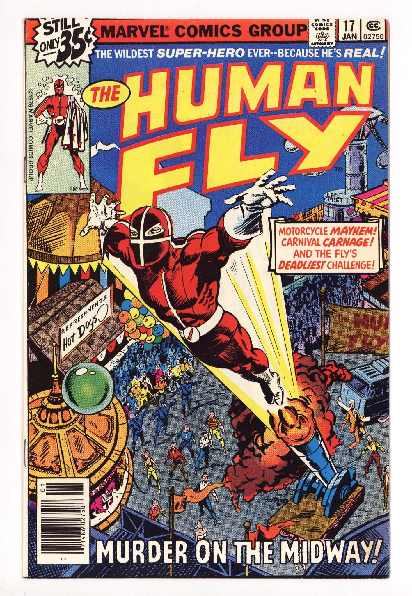 The Human Fly 17 Mid Grade (1979) 