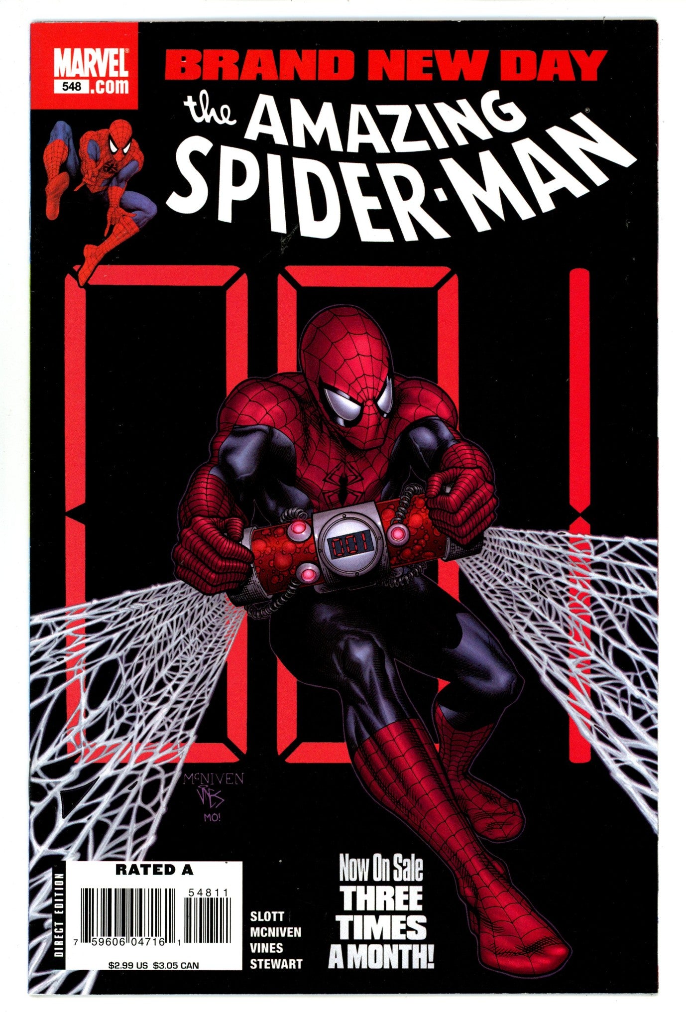 The Amazing Spider-Man Vol 2 548 VF+ (8.5) (2008) 
