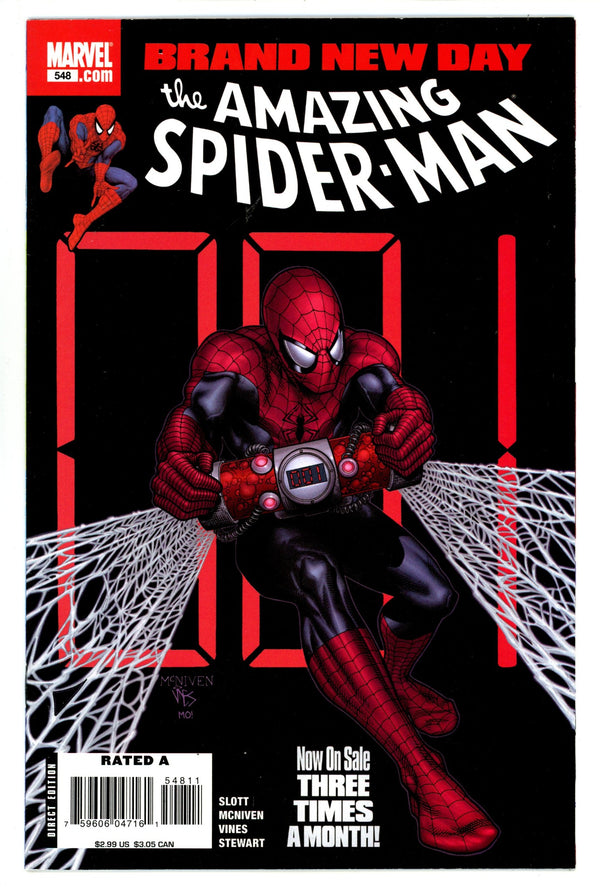 The Amazing Spider-Man Vol 2 548 VF+ (8.5) (2008)