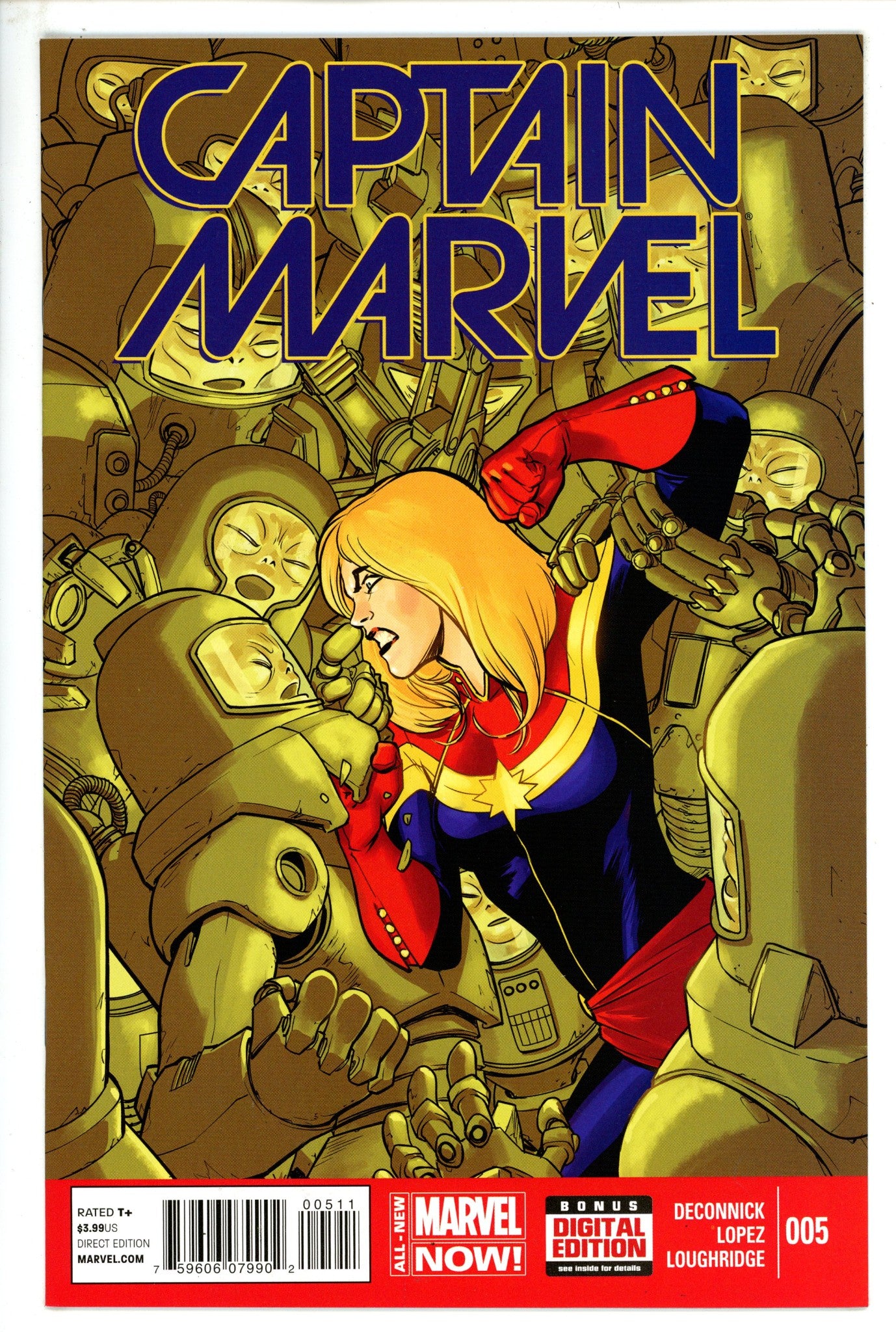 Captain Marvel Vol 9 5 High Grade (2014) 