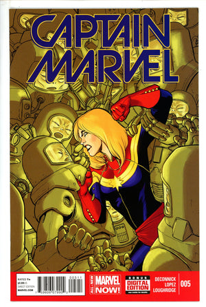 Captain Marvel Vol 9 5 High Grade (2014)