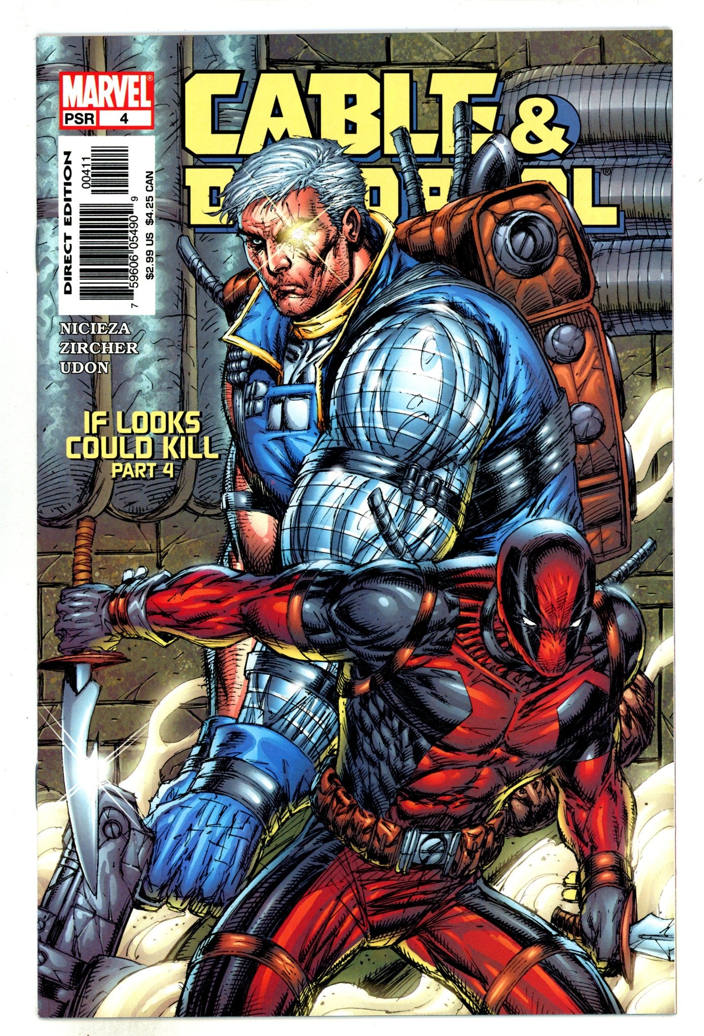 Cable / Deadpool 4 VF/NM (9.0) (2004) 