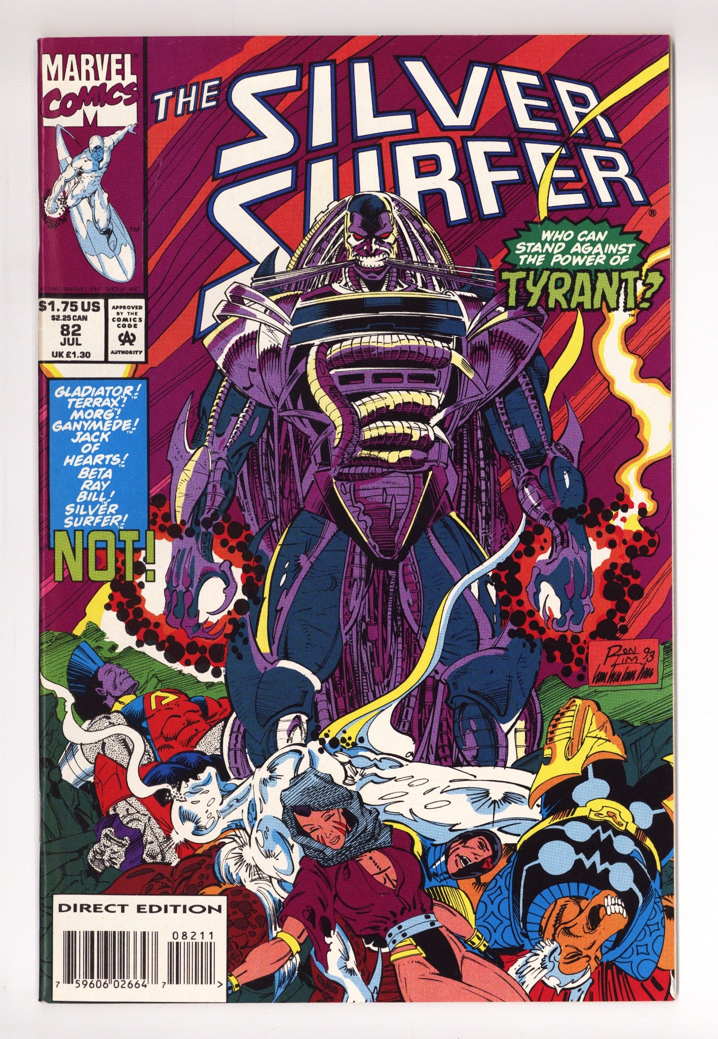 Silver Surfer Vol 3 82 High Grade (1993) 