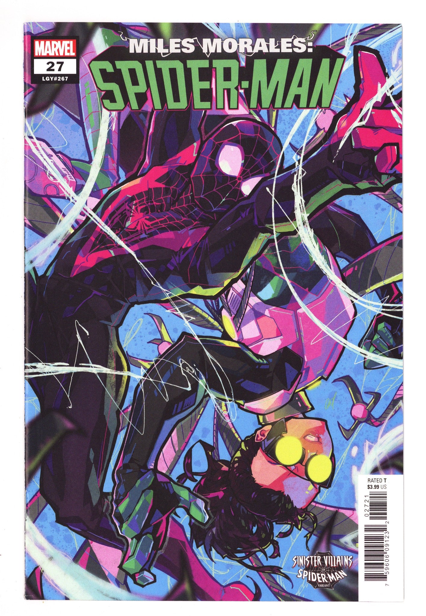 Miles Morales: Spider-Man Vol 1 27 (267) Mid Grade (2021) Besch Variant 