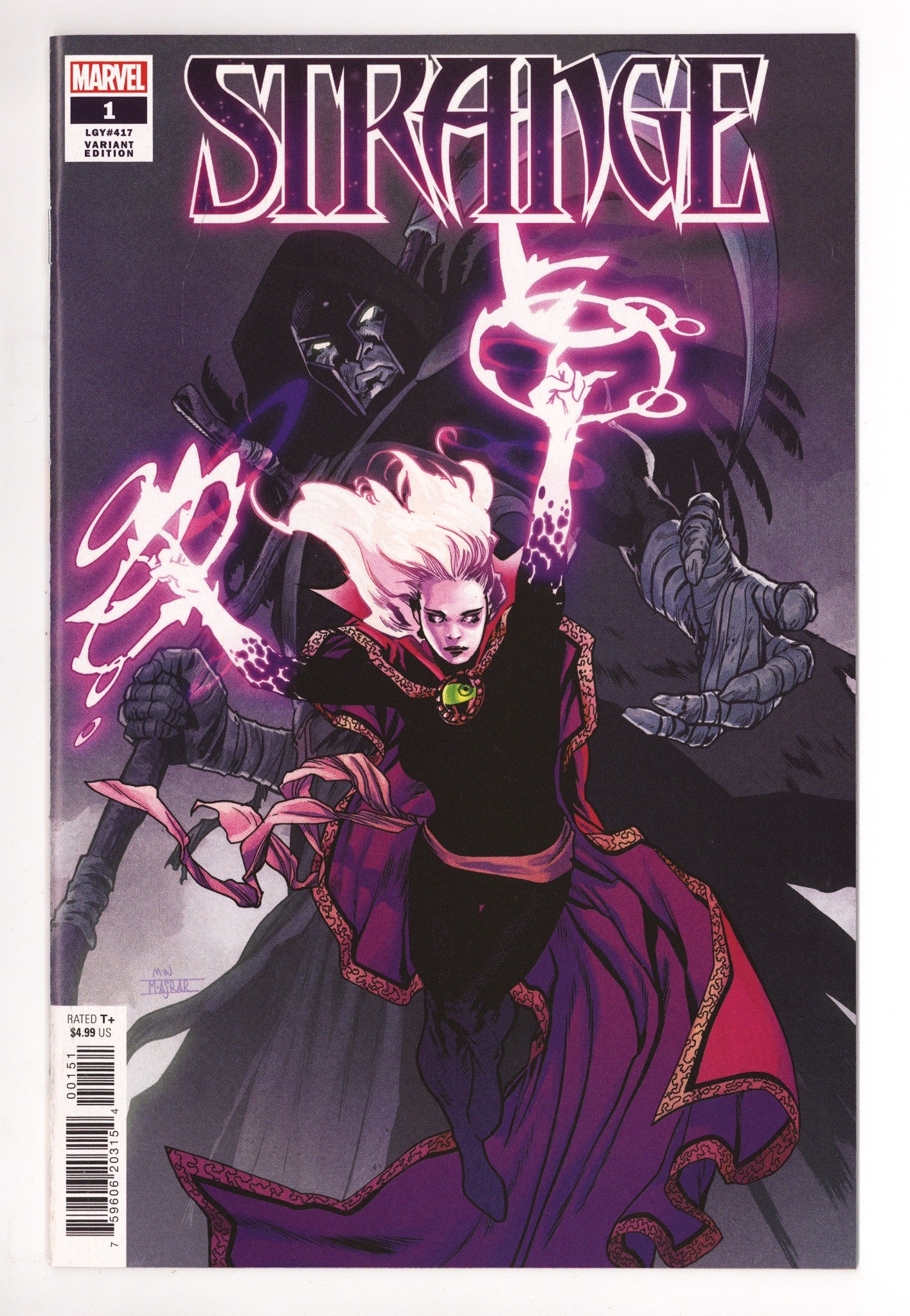 Strange Vol 3 1 (417)  NM- (9.2)   (2022) Asrar     Variant  