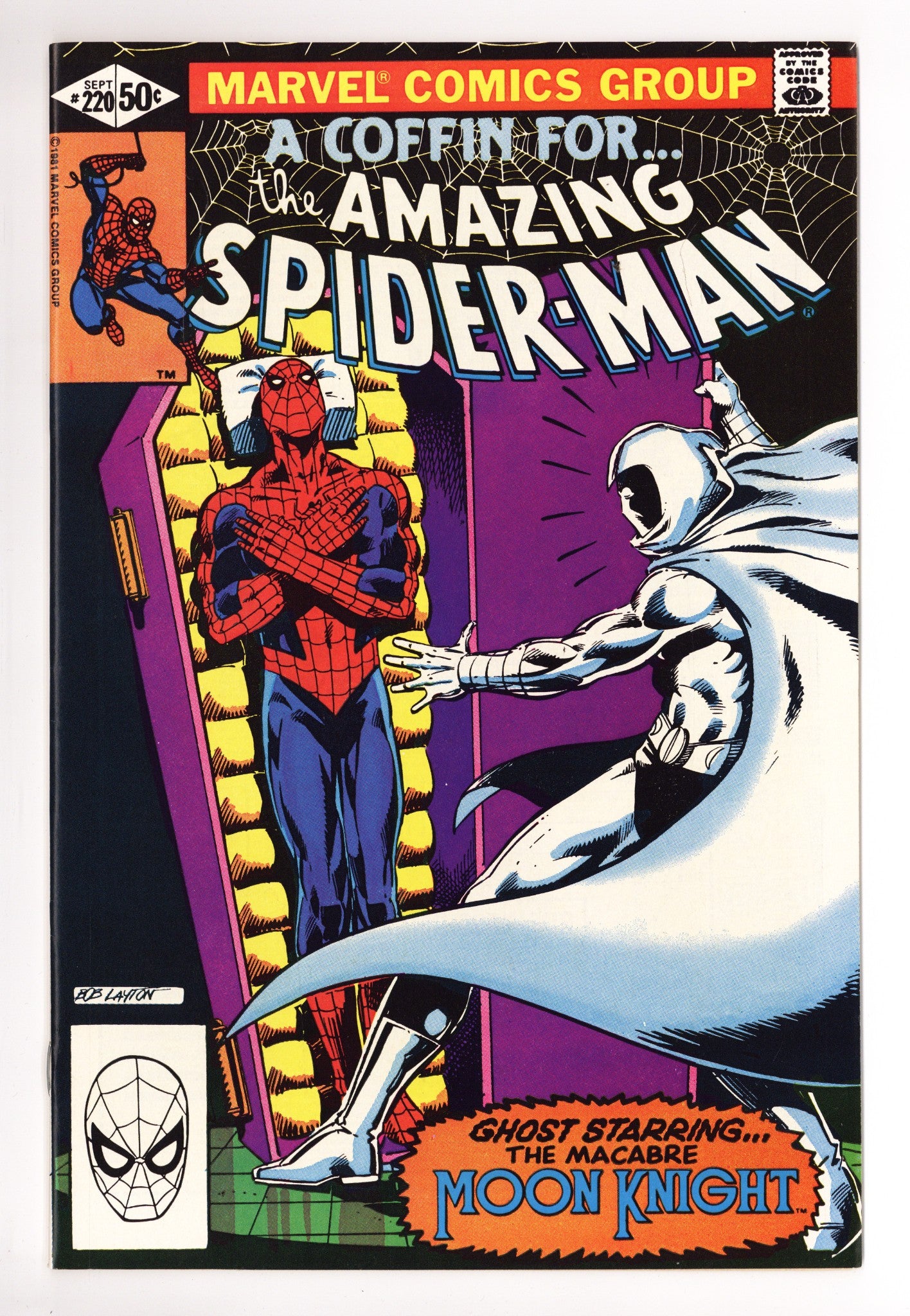 The Amazing Spider-Man Vol 1 220 NM- (9.2) (1981) 
