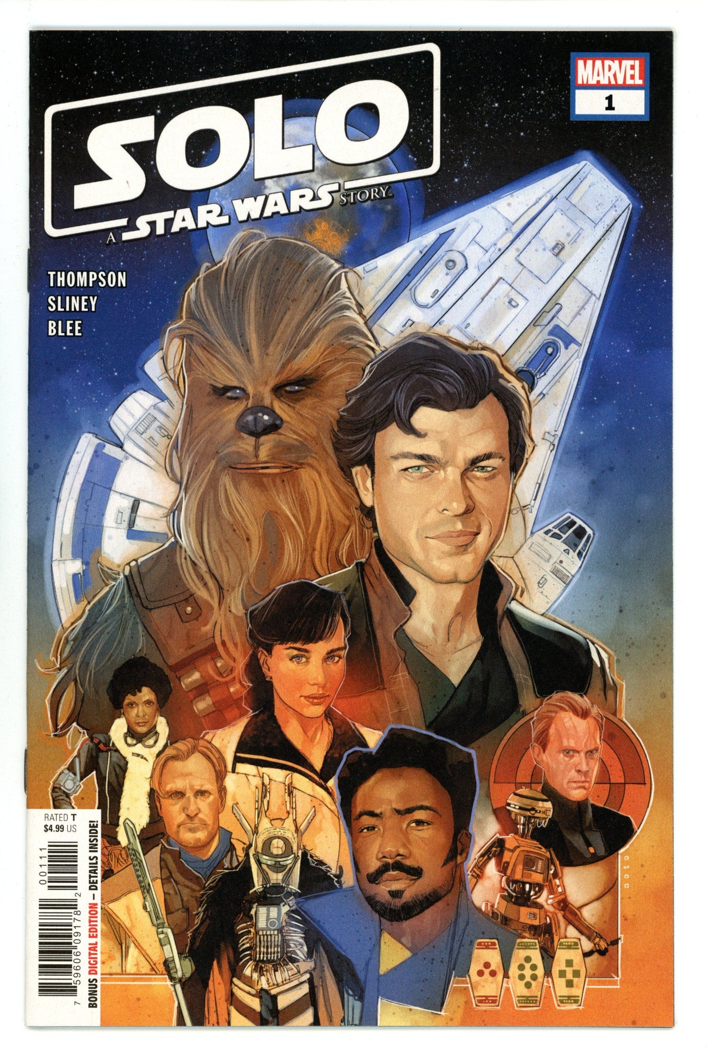 Solo: A Star Wars Story Adaptation 1 NM- (9.2) (2018) 