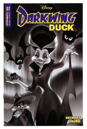 Darkwing Duck Vol 2 7 Leirix B&W Incentive Variant (2023)