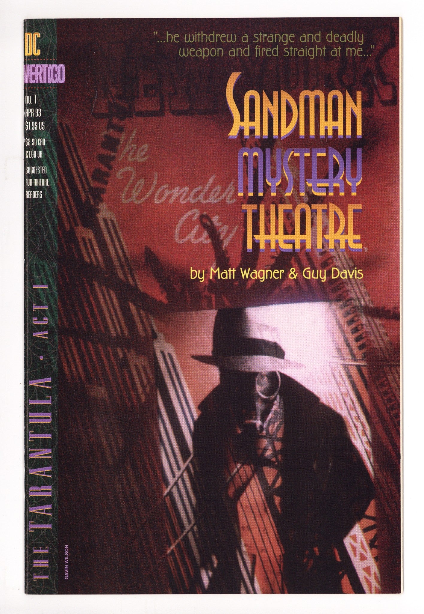 Sandman Mystery Theatre 1 High Grade (1993) 