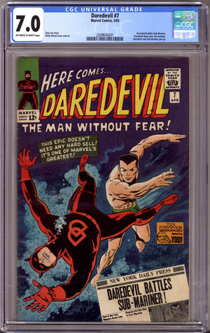 Daredevil Vol 1 7 CGC 7.0 (FN/VF) (1965)