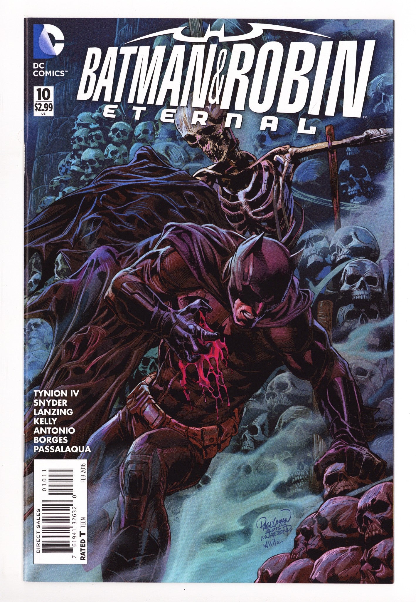 Batman and Robin Eternal 10 High Grade (2016) 