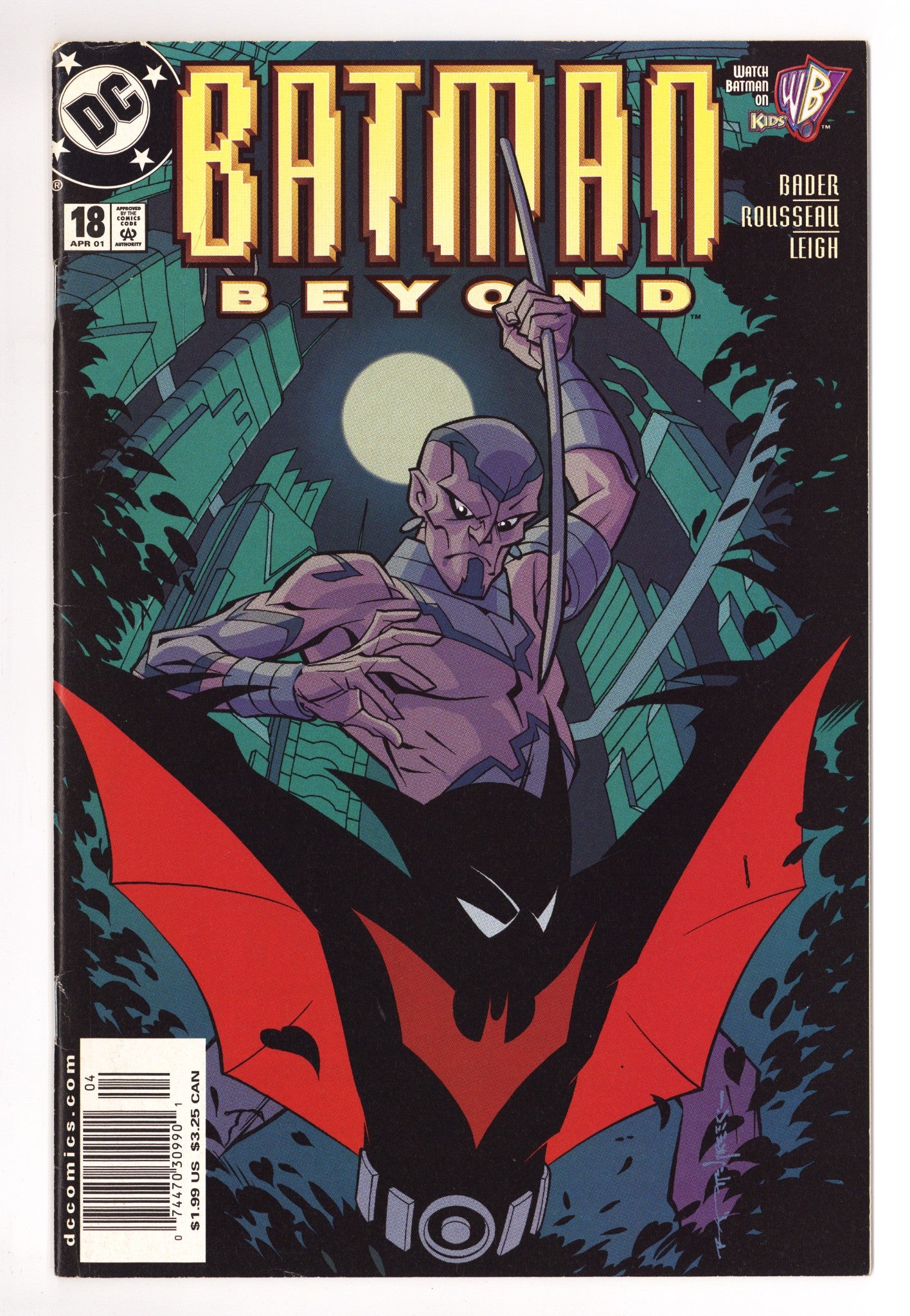Batman Beyond Vol 2 18 FN (6.0) (2001) Newsstand 