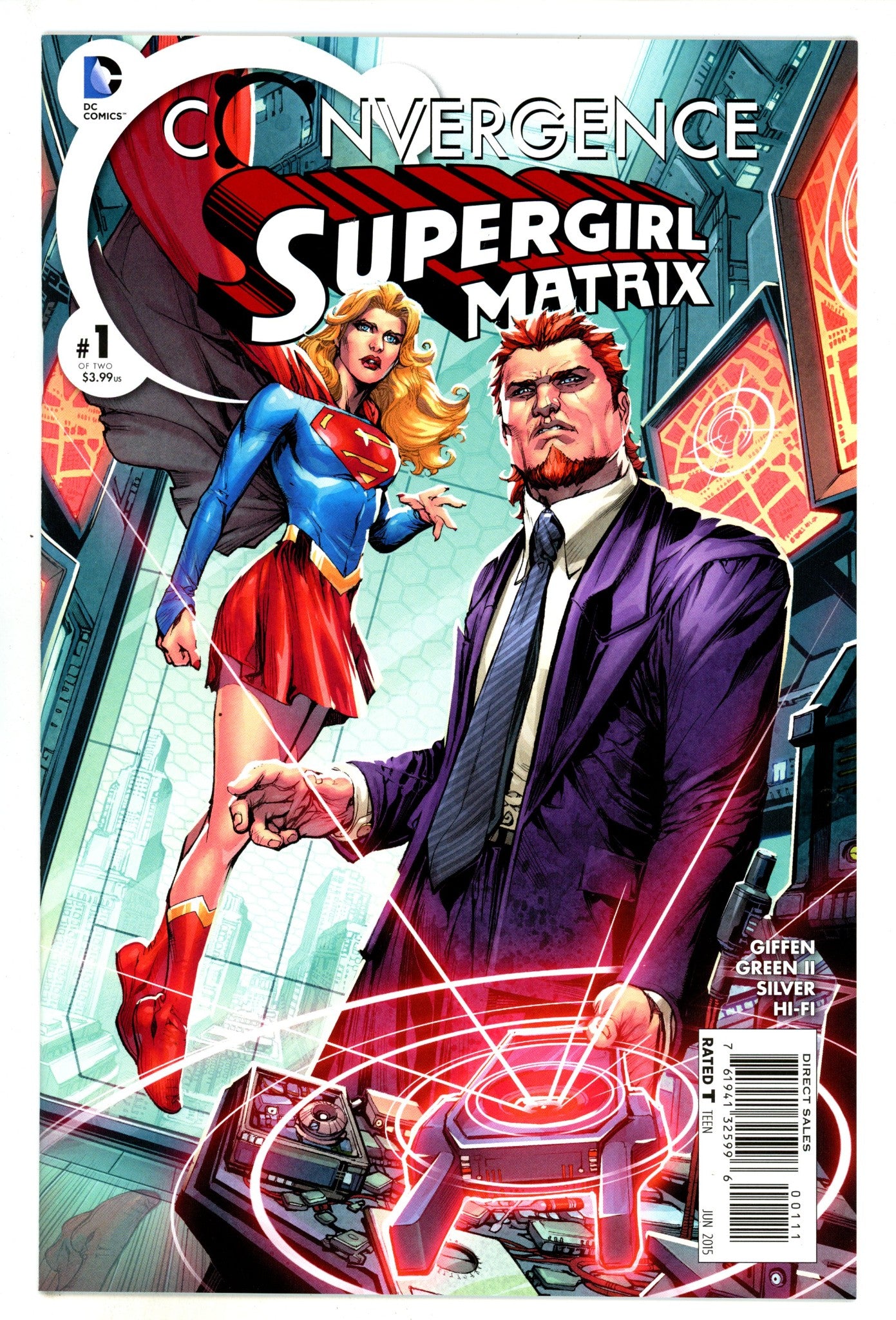 Convergence Supergirl: Matrix 1 High Grade (2015) 