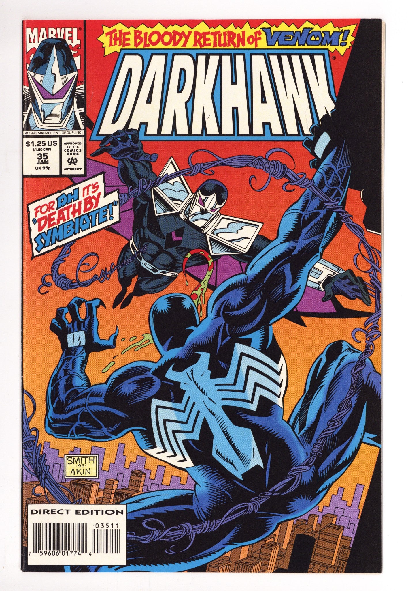 Darkhawk Vol 1 35 High Grade (1994) 