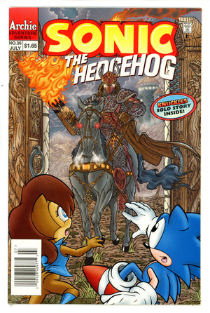 Sonic the Hedgehog Vol 2 36 FN+ (6.5) (1996) Canadian Price Variant