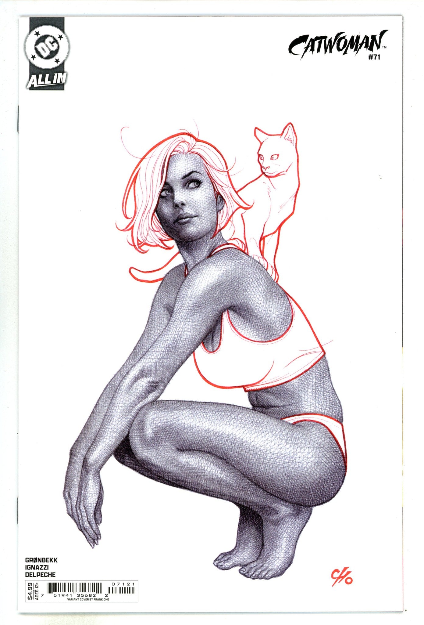 Catwoman Vol 5 71 Cho Variant (2024)