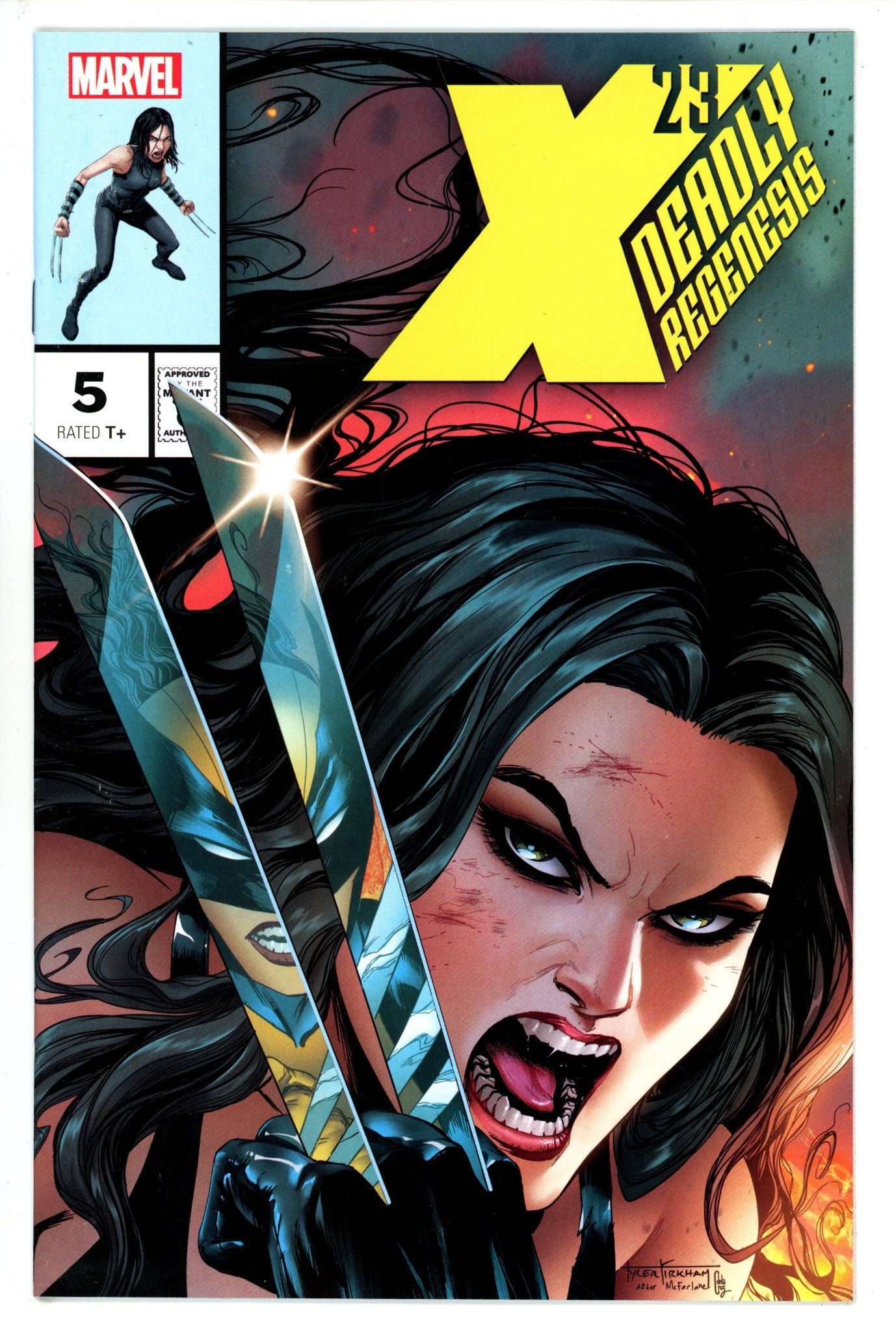 X-23 Deadly Regenesis 5 Kirkham Exclusive Variant (2023)