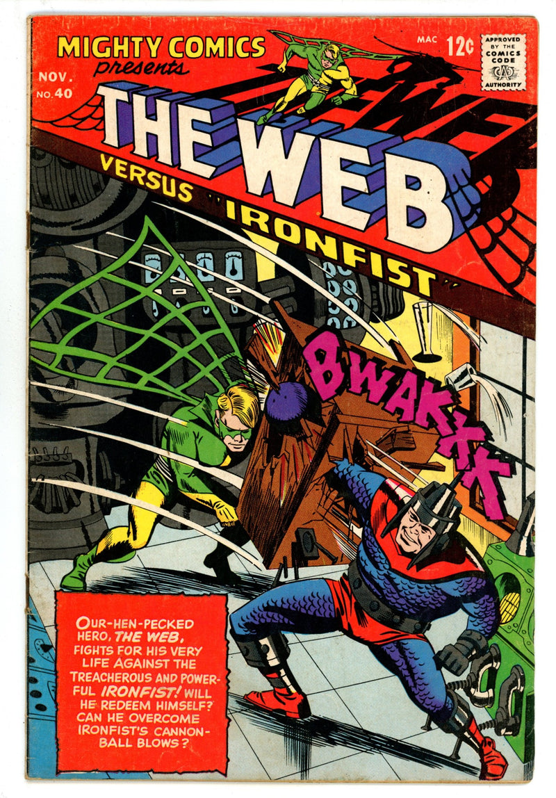 Mighty Comics 40 VG (4.0) (1966) 