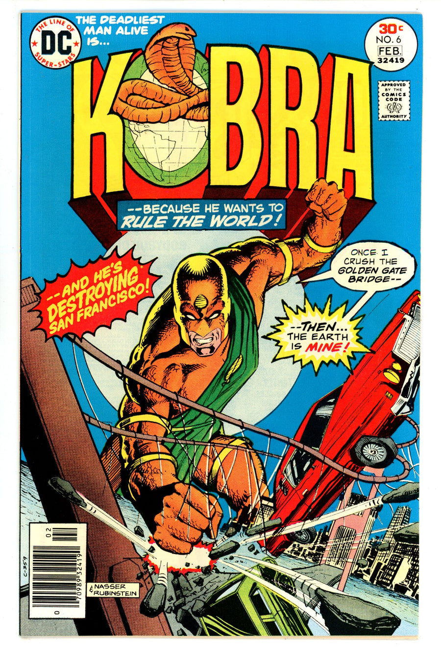 Kobra  6  VF+ (8.5)  (1977)   