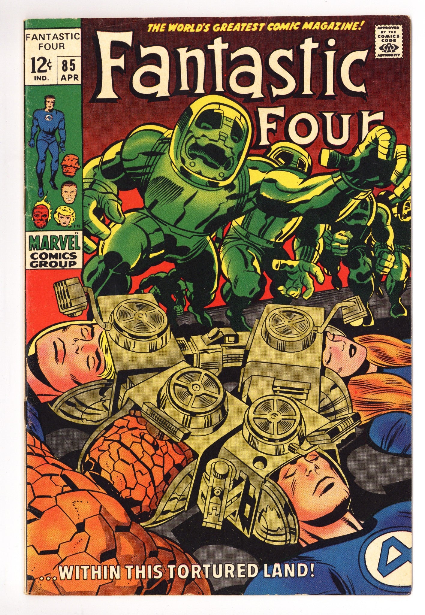 Fantastic Four Vol 1 85 FN (6.0) (1969) 