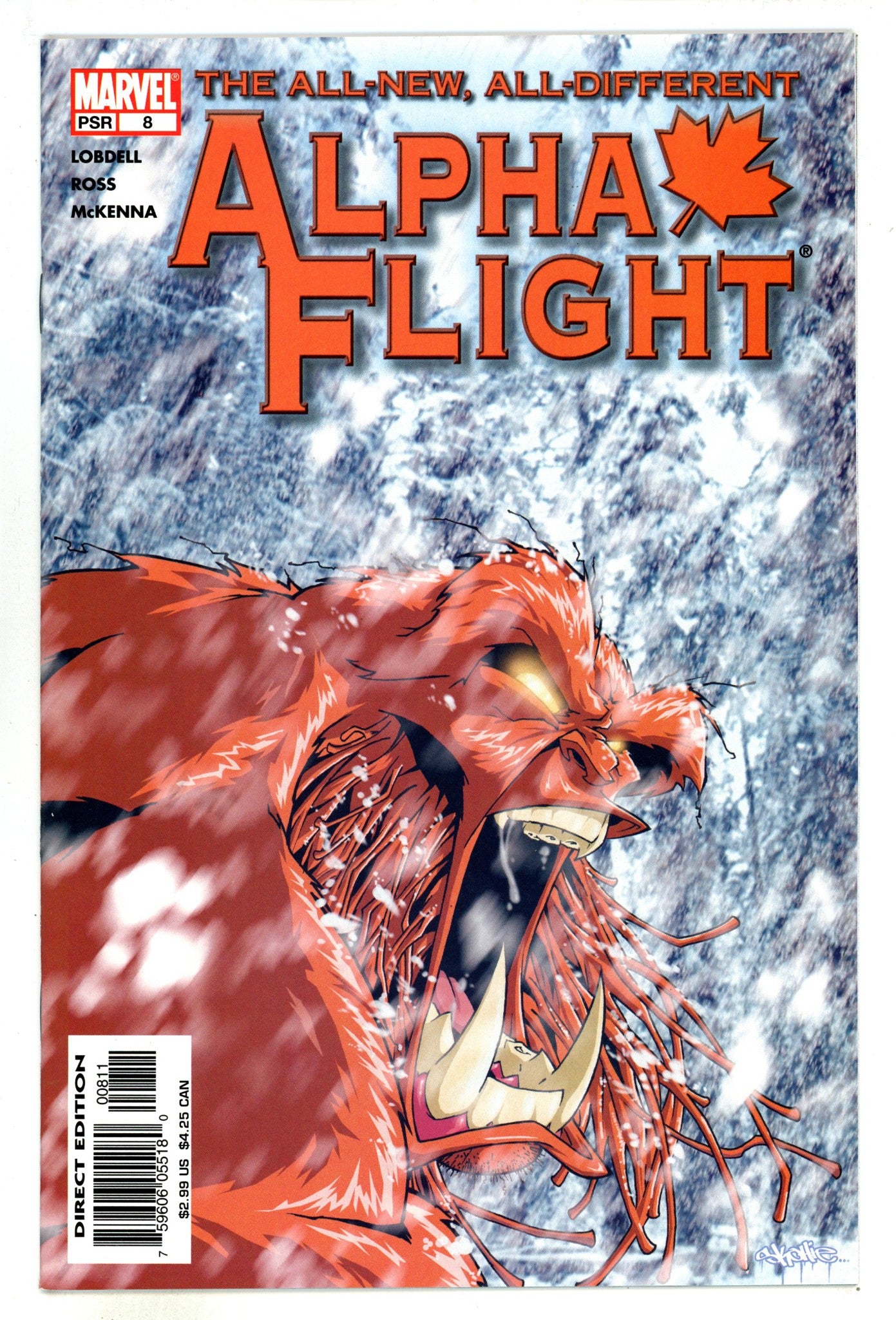 Alpha Flight Vol 2 8 High Grade (2004) 