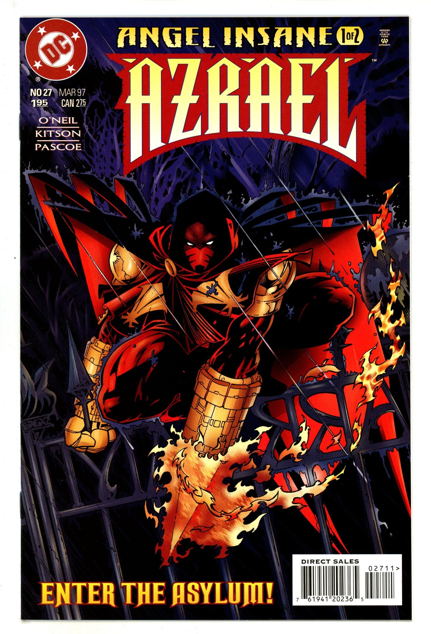 Azrael Vol 1 27 High Grade (1997) 