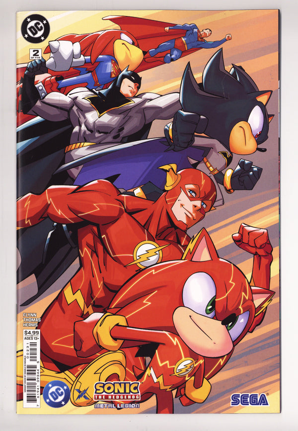 DC X Sonic The Hedgehog The Metal Legion 2 Nicuolo Variant (2026)