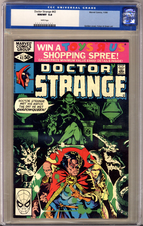 Doctor Strange Vol 2 43 CGC 9.8 (NM/M) (1980)